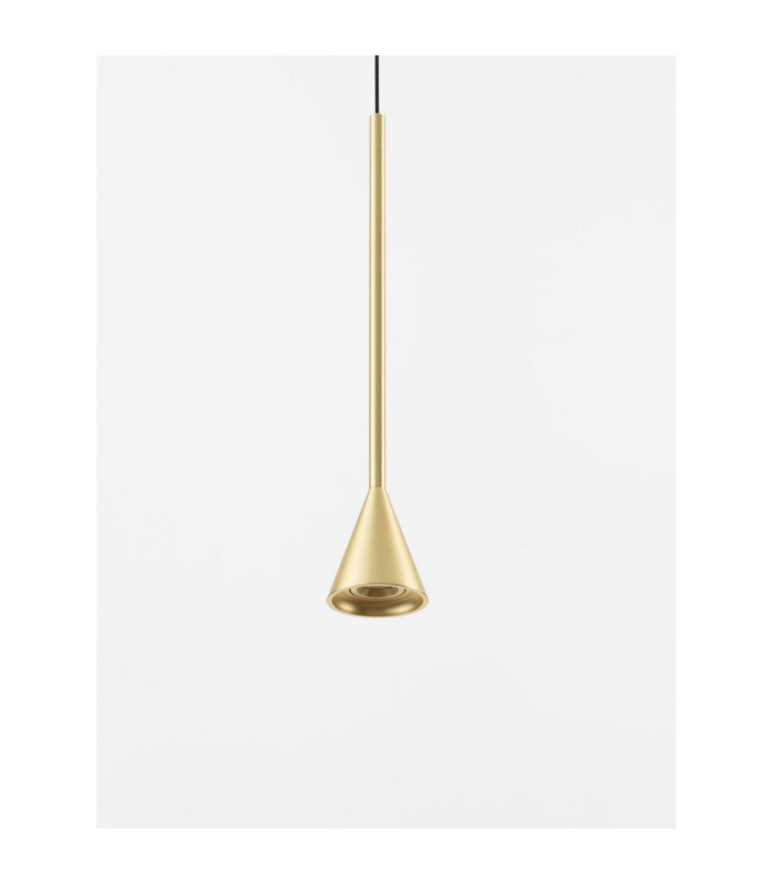 Net Slim Pendant Ceiling Light Black Brass Gold Triac Dimmable LED 6W 262lm 3000K-3