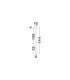 Net Slim Pendant Ceiling Light Black Brass Gold Triac Dimmable LED 6W 262lm 3000K-5