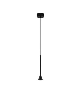Net Slim Pendant Ceiling Light Black Triac Dimmable LED 6W 262lm 3000K-1