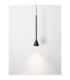 Net Slim Pendant Ceiling Light Black Triac Dimmable LED 6W 262lm 3000K-4