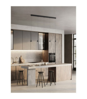 Net Bar Pendant Ceiling Light Black Triac Dimmable LED 27W 1301lm 3000K-2