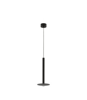 Dandia Dome Pendant Ceiling Light Black LED 6W 365lm 3000K-1