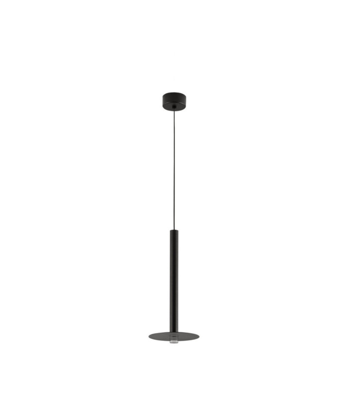 Dandia Dome Pendant Ceiling Light Black LED 6W 365lm 3000K-1