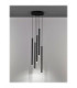 Dandia Cluster Pendant Ceiling Light Black LED 27W 1301lm 3000K-5