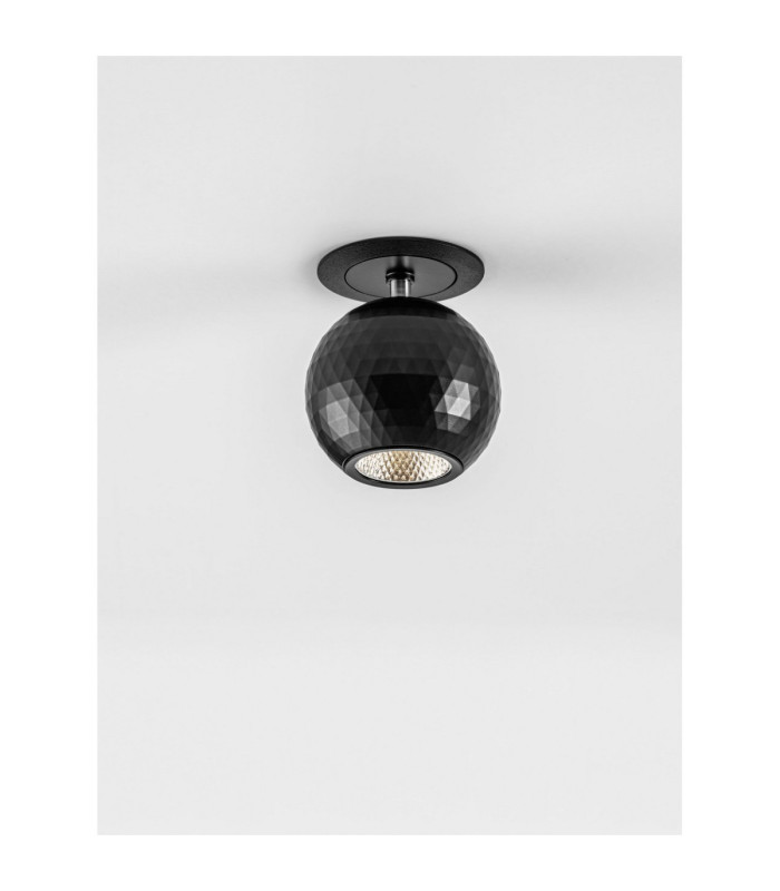 Notic Recessed Downlight Sandy Black LED 7W 48Vdc 455lm 3000K-6
