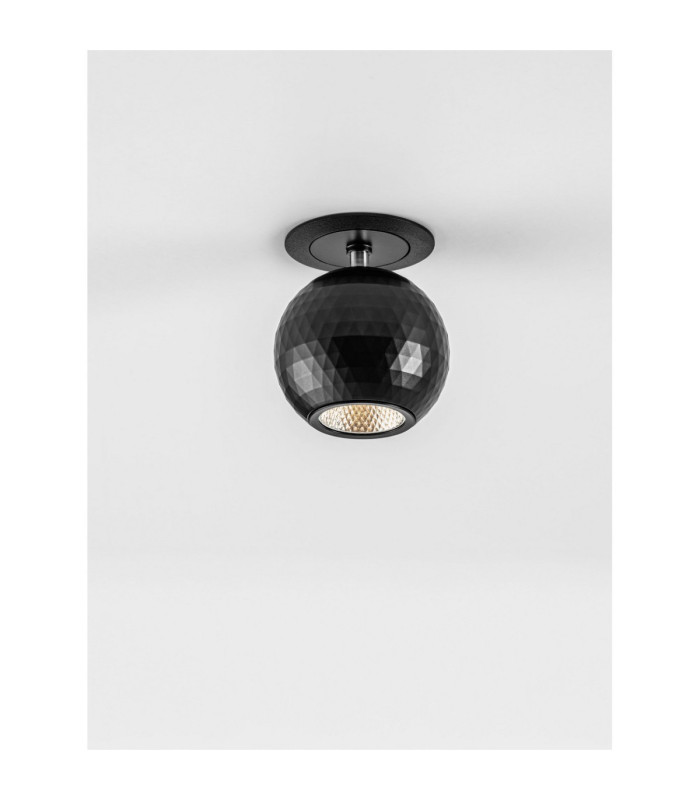 Notic Recessed Downlight Sandy Black LED 7W 48Vdc 455lm 2700K-6
