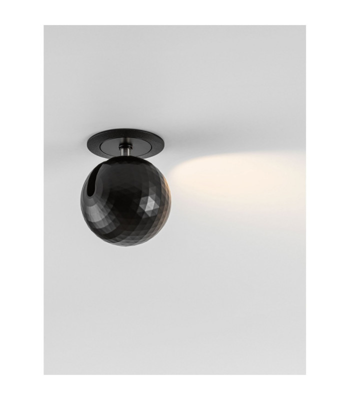 Notic Recessed Downlight Sandy Black LED 7W 48Vdc 455lm 2700K-7