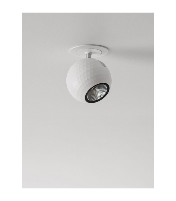 Notic Recessed Downlight Sandy White LED 7W 48Vdc 455lm 2700K-3