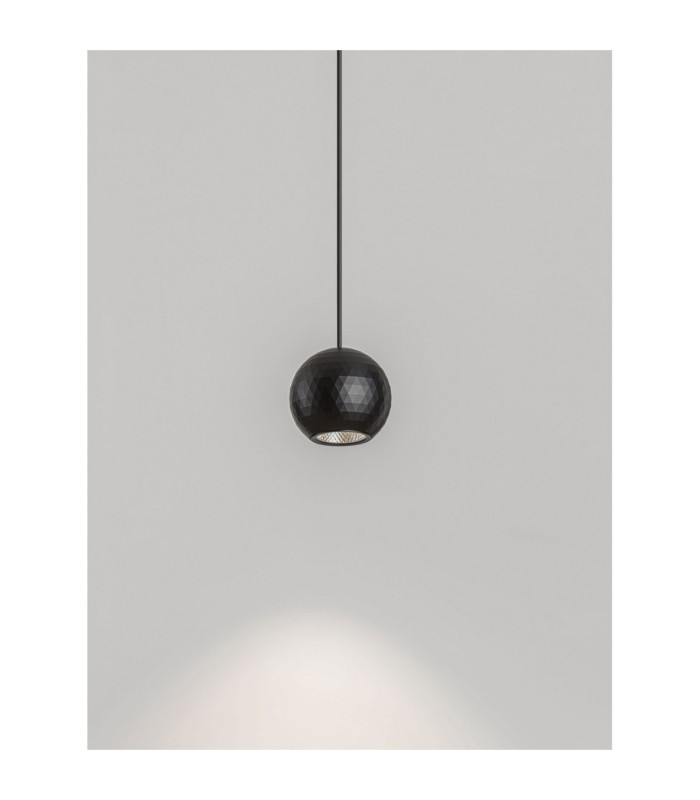 Notic Slim Pendant Ceiling Light Sandy Black LED 7W 48Vdc 455lm 3000K-5