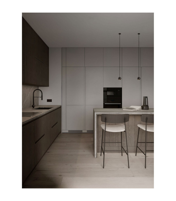 Notic Slim Pendant Ceiling Light Sandy Black LED 7W 48Vdc 455lm 3000K-6