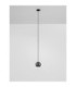 Notic Slim Pendant Ceiling Light Sandy Black LED 7W 48Vdc 455lm 2700K-3