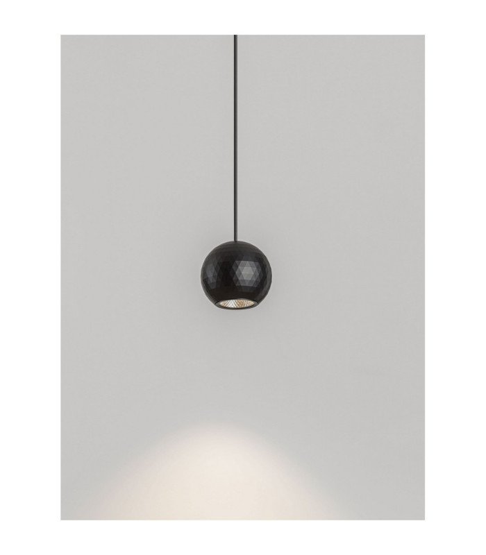 Notic Slim Pendant Ceiling Light Sandy Black LED 7W 48Vdc 455lm 2700K-5