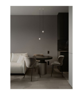 Notic Slim Pendant Ceiling Light Sandy White LED 7W 48Vdc 455lm 2700K-2