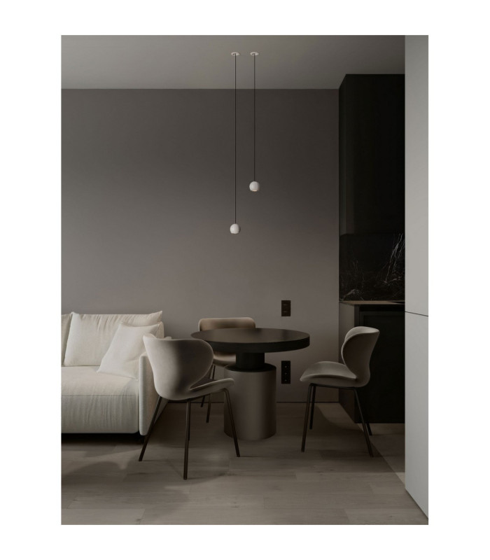 Notic Slim Pendant Ceiling Light Sandy White LED 7W 48Vdc 455lm 2700K-2
