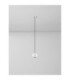 Notic Slim Pendant Ceiling Light Sandy White LED 7W 48Vdc 455lm 2700K-3
