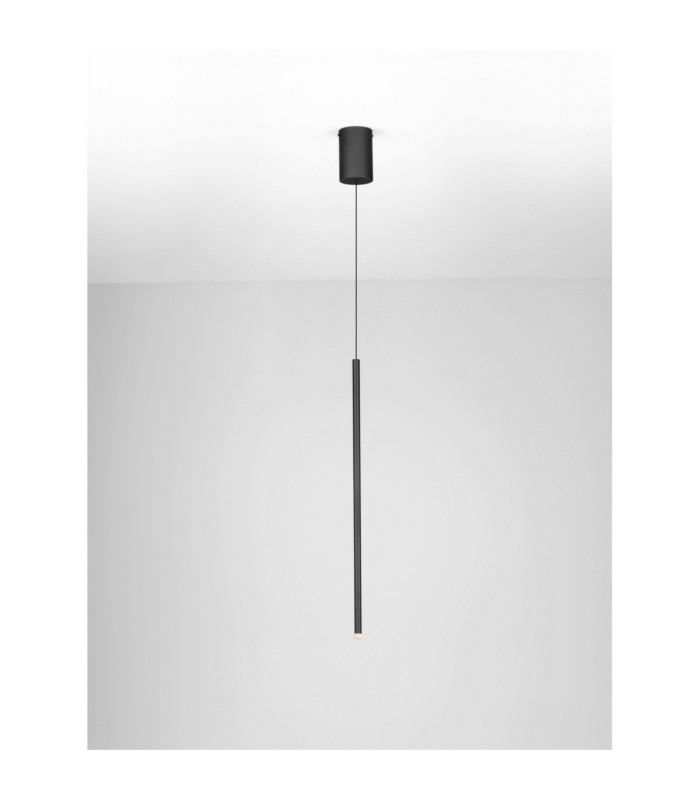 Stilvi Slim Pendant Ceiling Light Sandy Black LED 4W 177lm 3000K-4