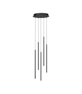 Stilvi Cluster Pendant Ceiling Light Sandy Black LED 15W 845lm 3000K-1