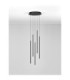 Stilvi Cluster Pendant Ceiling Light Sandy Black LED 15W 845lm 3000K-4