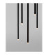Stilvi Cluster Pendant Ceiling Light Sandy Black LED 15W 845lm 3000K-5