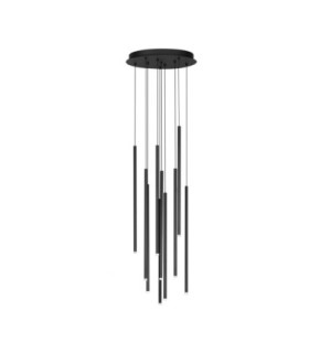 Stilvi Cluster Pendant Ceiling Light Sandy Black LED 41W 1522lm 3000K-1