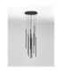Stilvi Cluster Pendant Ceiling Light Sandy Black LED 41W 1522lm 3000K-3