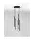 Stilvi Cluster Pendant Ceiling Light Sandy Black LED 41W 1522lm 3000K-4