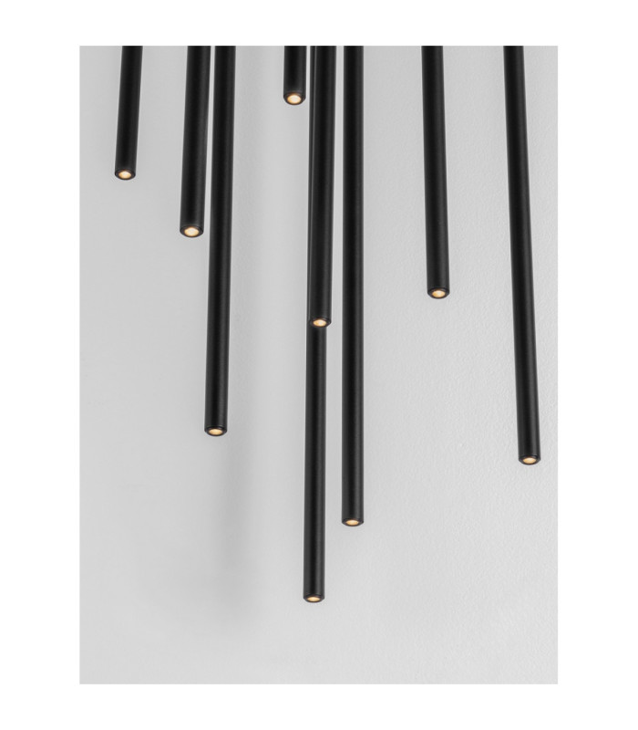Stilvi Cluster Pendant Ceiling Light Sandy Black LED 41W 1522lm 3000K-6