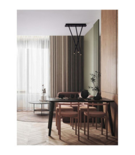 Stilvi Bar Pendant Ceiling Light Sandy Black LED 8W 214lm 3000K-2