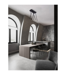 Stilvi Bar Pendant Ceiling Light Sandy Black LED 17W 573lm 3000K-2