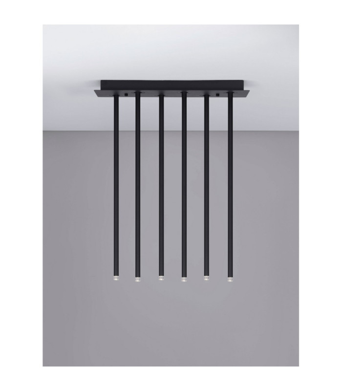 Stilvi Bar Pendant Ceiling Light Sandy Black LED 17W 573lm 3000K-4