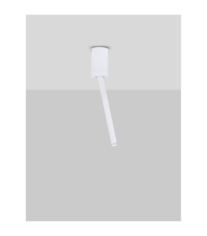 Stilvi 30cm Semi Flush Ceiling Light Sandy White LED 4W 177lm 3000K-5