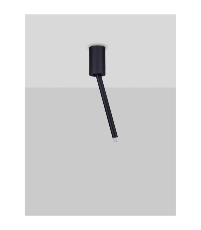 Stilvi 30cm Semi Flush Ceiling Light Sandy Black LED 4W 177lm 3000K-4