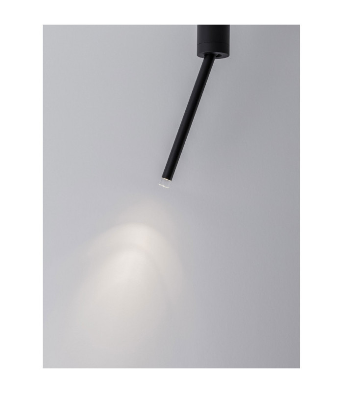 Stilvi 30cm Semi Flush Ceiling Light Sandy Black LED 4W 177lm 3000K-6