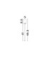 Stilvi 50cm Semi Flush Ceiling Light Sandy White LED 4W 177lm 3000K-7