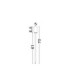 Stilvi 70cm Semi Flush Ceiling Light Sandy White LED 4W 177lm 3000K-6