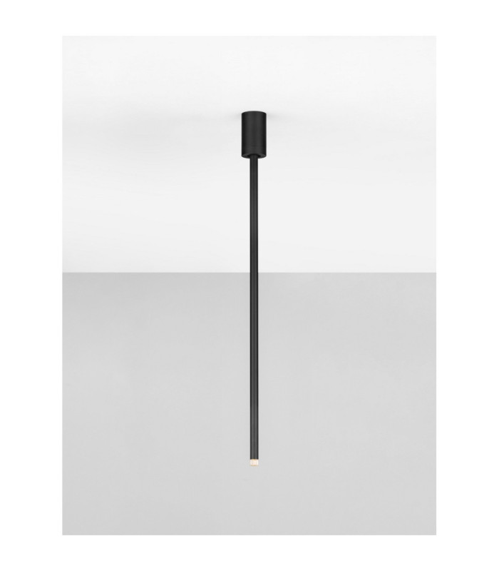 Stilvi 70cm Semi Flush Ceiling Light Sandy Black LED 4W 177lm 3000K-5