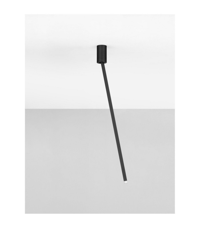 Stilvi 70cm Semi Flush Ceiling Light Sandy Black LED 4W 177lm 3000K-6