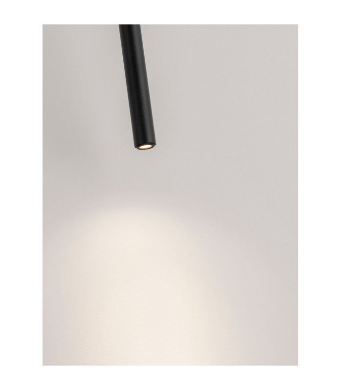Stilvi 70cm Semi Flush Ceiling Light Sandy Black LED 4W 177lm 3000K-11