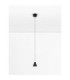 Irmos Slim Pendant Ceiling Light Sandy Black LED 5W 371lm 3000K-3