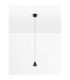 Irmos Slim Pendant Ceiling Light Sandy Black LED 5W 371lm 3000K-4