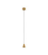 Irmos Slim Pendant Ceiling Light Matt Gold LED 5W 371lm 3000K-1