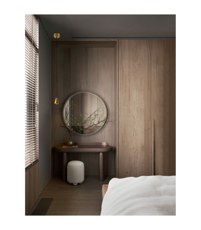 Irmos Slim Pendant Ceiling Light Matt Gold LED 5W 371lm 3000K-2