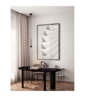 Ola Slim Pendant Ceiling Light Sandy Black LED 4W 256lm 3000K-2