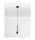 Ola Slim Pendant Ceiling Light Sandy Black LED 4W 256lm 3000K-3