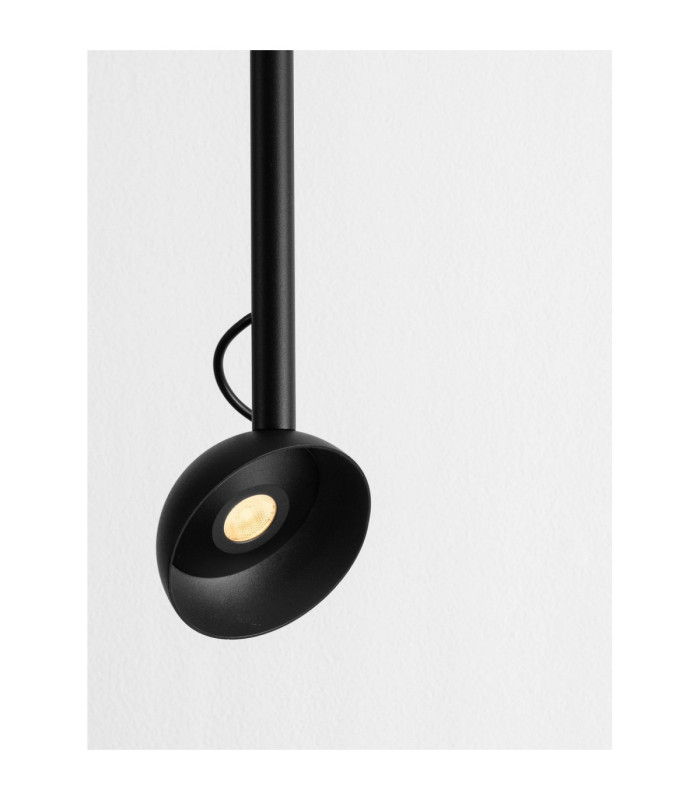 Ola Slim Pendant Ceiling Light Sandy Black LED 4W 256lm 3000K-5