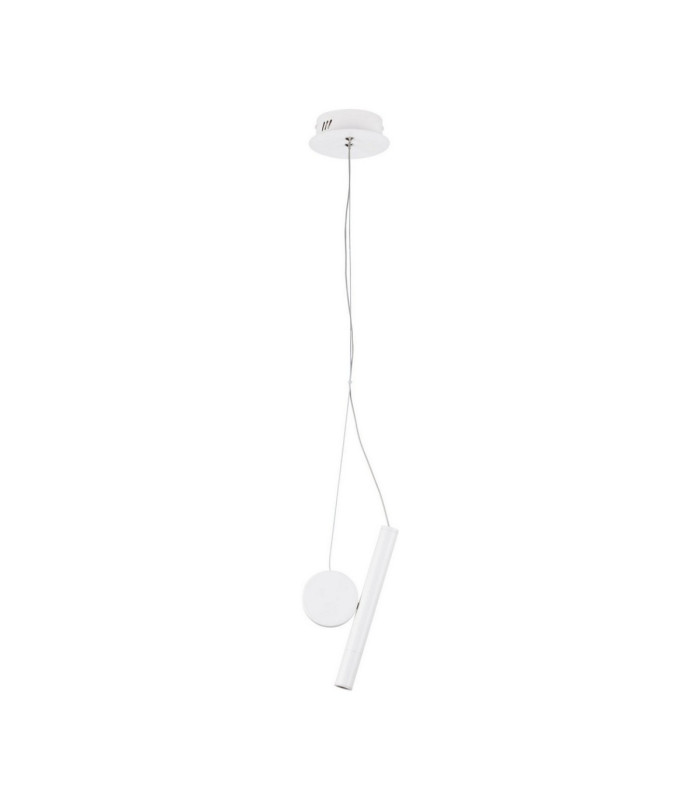 Vero Slim Pendant Ceiling Light Matt White LED 2W 137lm 3000K-1