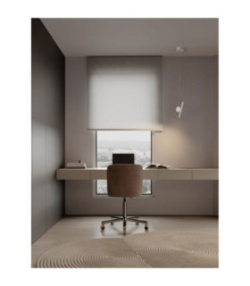 Vero Slim Pendant Ceiling Light Matt White LED 2W 137lm 3000K-2