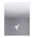 Vero Slim Pendant Ceiling Light Matt White LED 2W 137lm 3000K-3