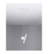 Vero Slim Pendant Ceiling Light Matt White LED 2W 137lm 3000K-4