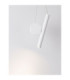 Vero Slim Pendant Ceiling Light Matt White LED 2W 137lm 3000K-6